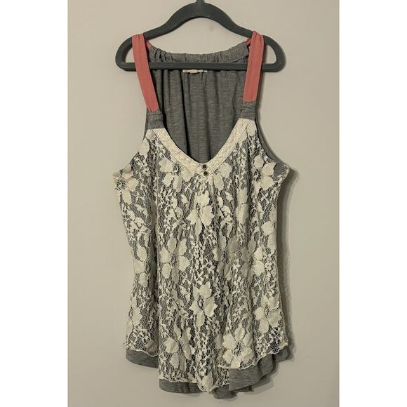 Women's Floral Blouse rewind  Size Medium Lightweight Top Loft Sleeveless Blouse - Picture 1 of 6